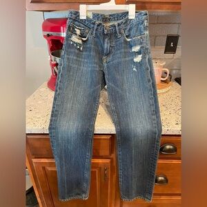 Abercrombie Kids Distressed Blue Jeans (boys)